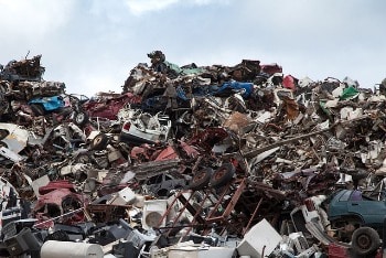 waukesha junkyard scrap car pile